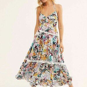 Free People Kahlo 2-piece Halter Top & Skirt XS